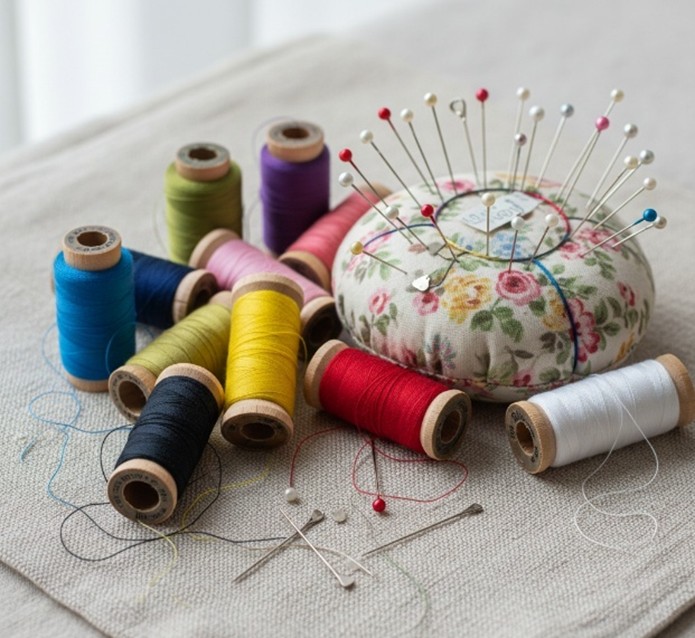 חוטים וסיכות