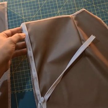 איך לחבר את הרוכסן הנסתר לחצאית